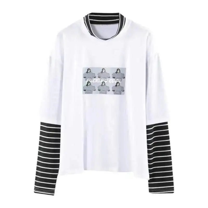 Lychee Spring Autumn Women T-Shirt
