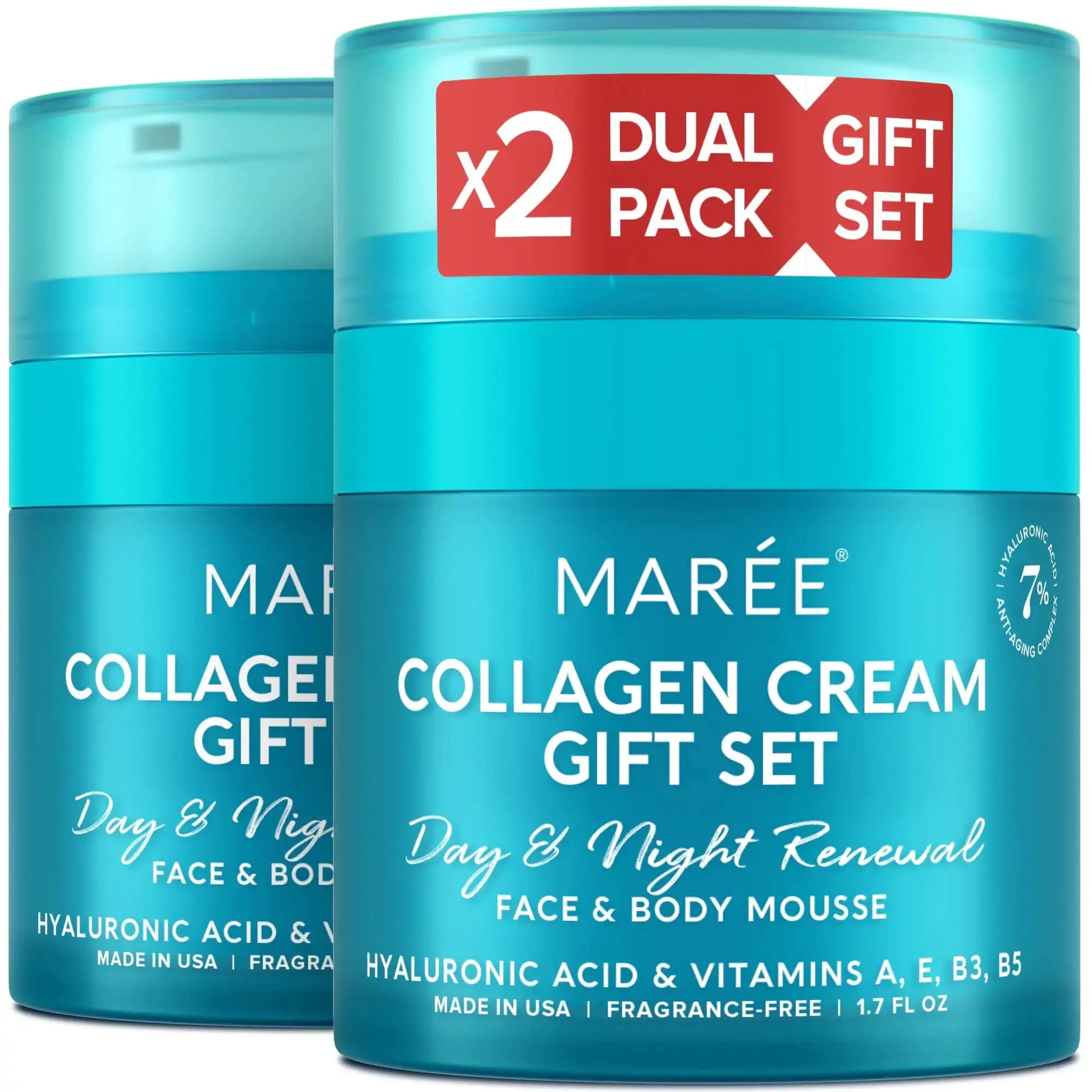 MAREE Face Moisturizer Collagen Cream Gift Set