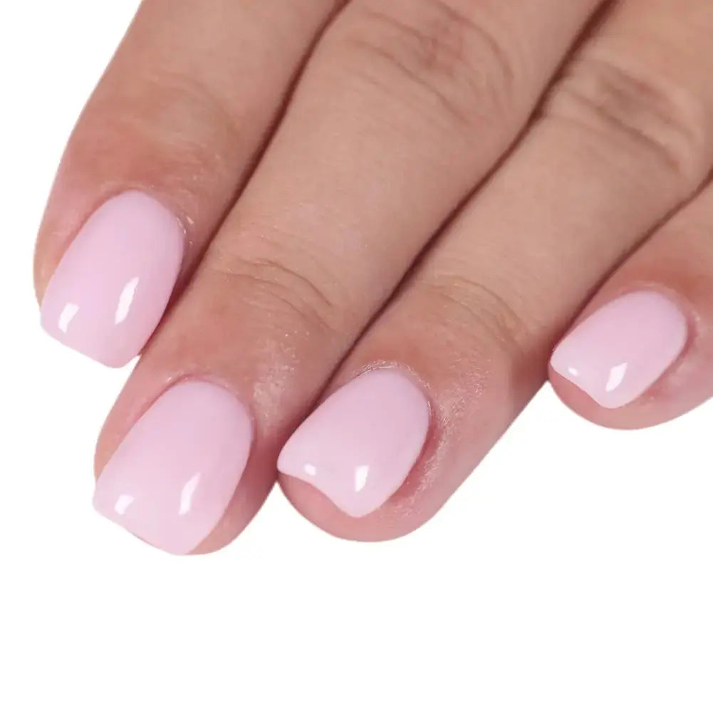MEMEDA Gel Nail Polish - Soak Off LED Nail Lacquer |  Milky White Nude Nail Polish