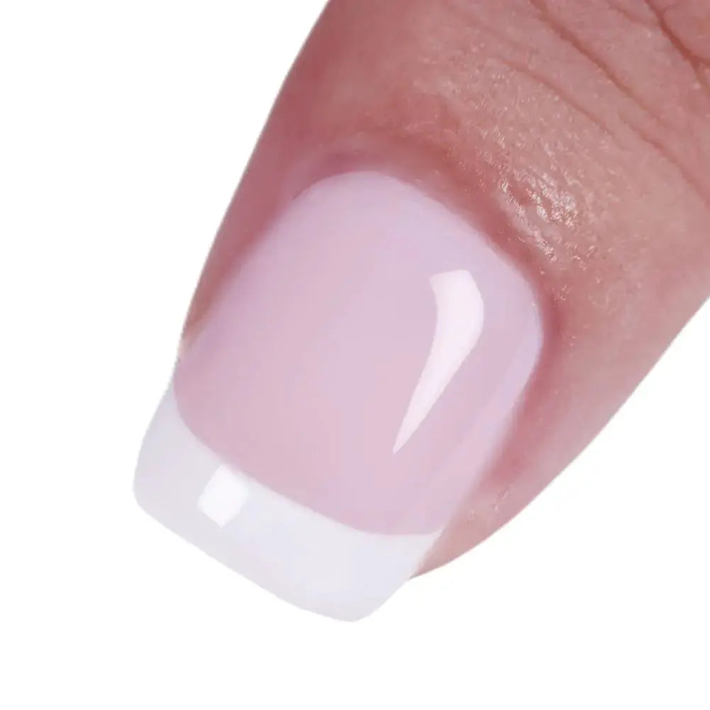 MEMEDA Gel Nail Polish - Soak Off LED Nail Lacquer |  Milky White Nude Nail Polish