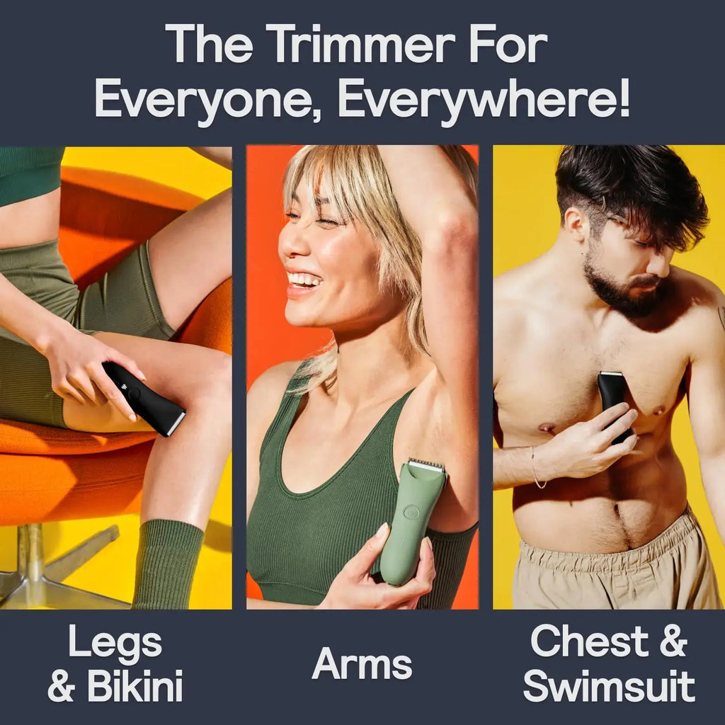 MERIDIAN Bikini & Body Hair Trimmer - Safe, Smooth, Waterproof Grooming