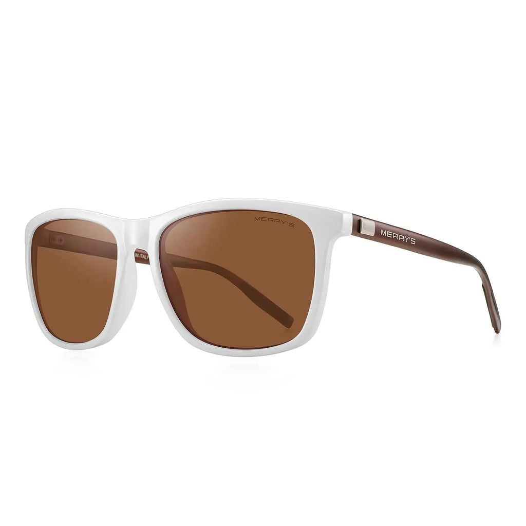 MERRY'S Unisex Polarized Aluminum Sunglasses Vintage Sun Glasses For Men/Women S8286