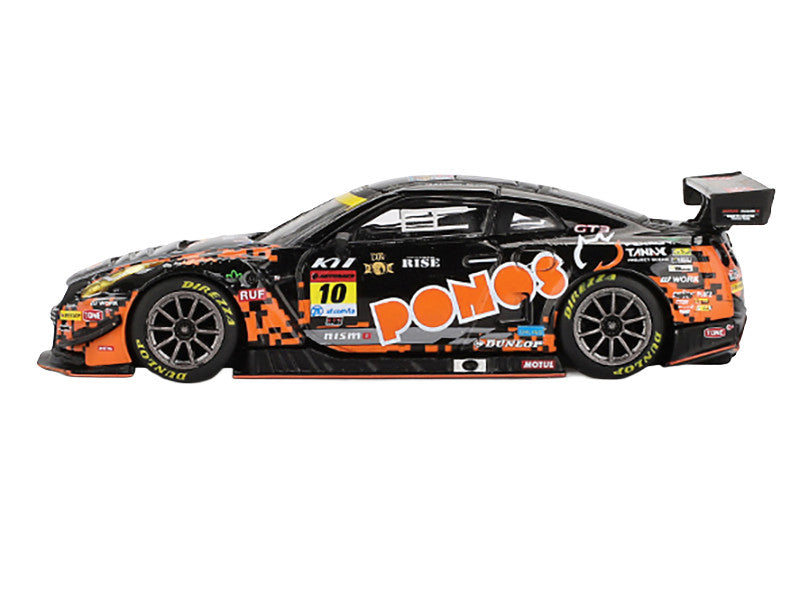 Nissan GT-R NISMO GT3 #10 Hironobu Yasuda - Riki Okusa "PONOS GAINER" "Super GT Series" (2023) Limited Edition 1/64 Diecast Model Car by Mini GT