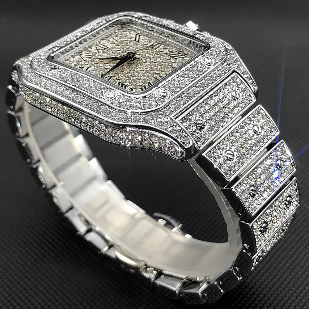 MISSFOX Men's Elegant Square Watch