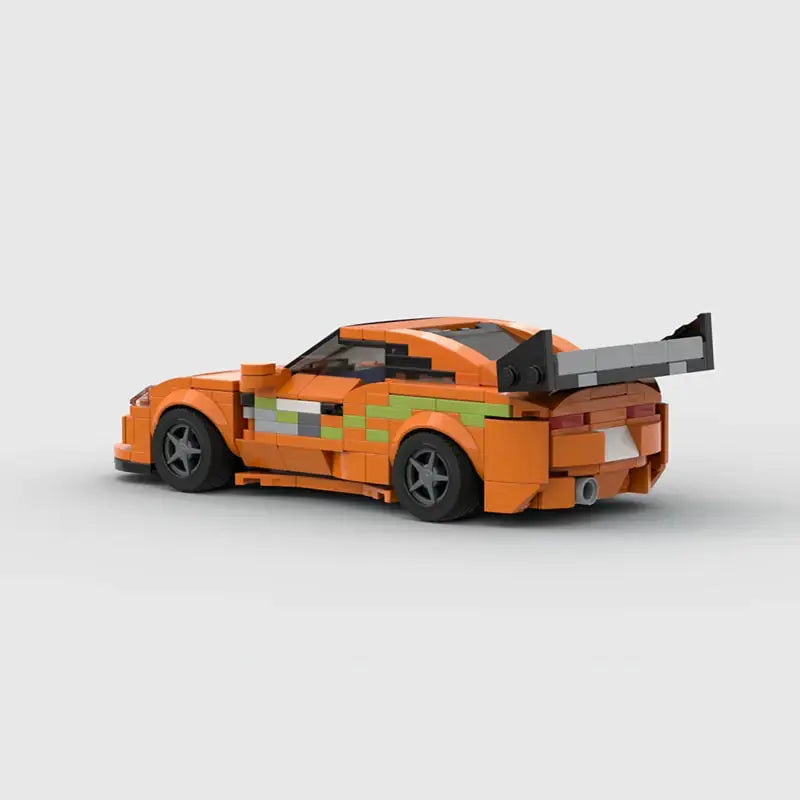 MOC Fast & Furious Supra Sports Car Building Set