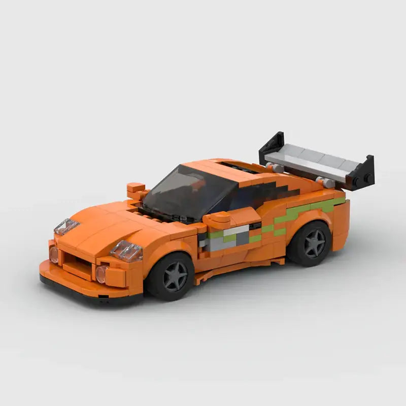 MOC Fast & Furious Supra Sports Car Building Set