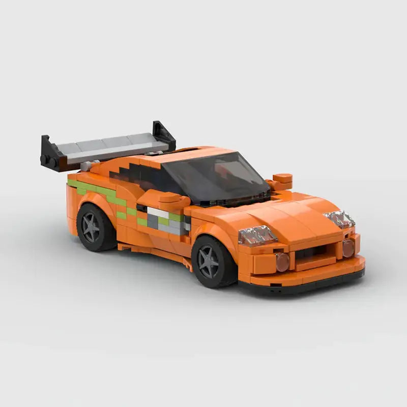 MOC Fast & Furious Supra Sports Car Building Set