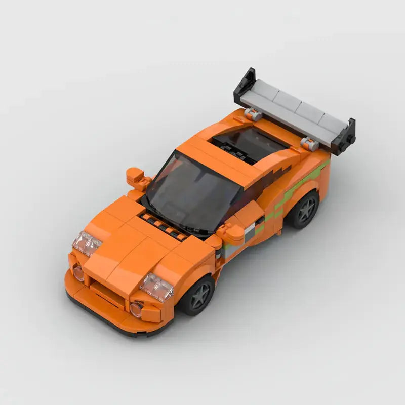 MOC Fast & Furious Supra Sports Car Building Set