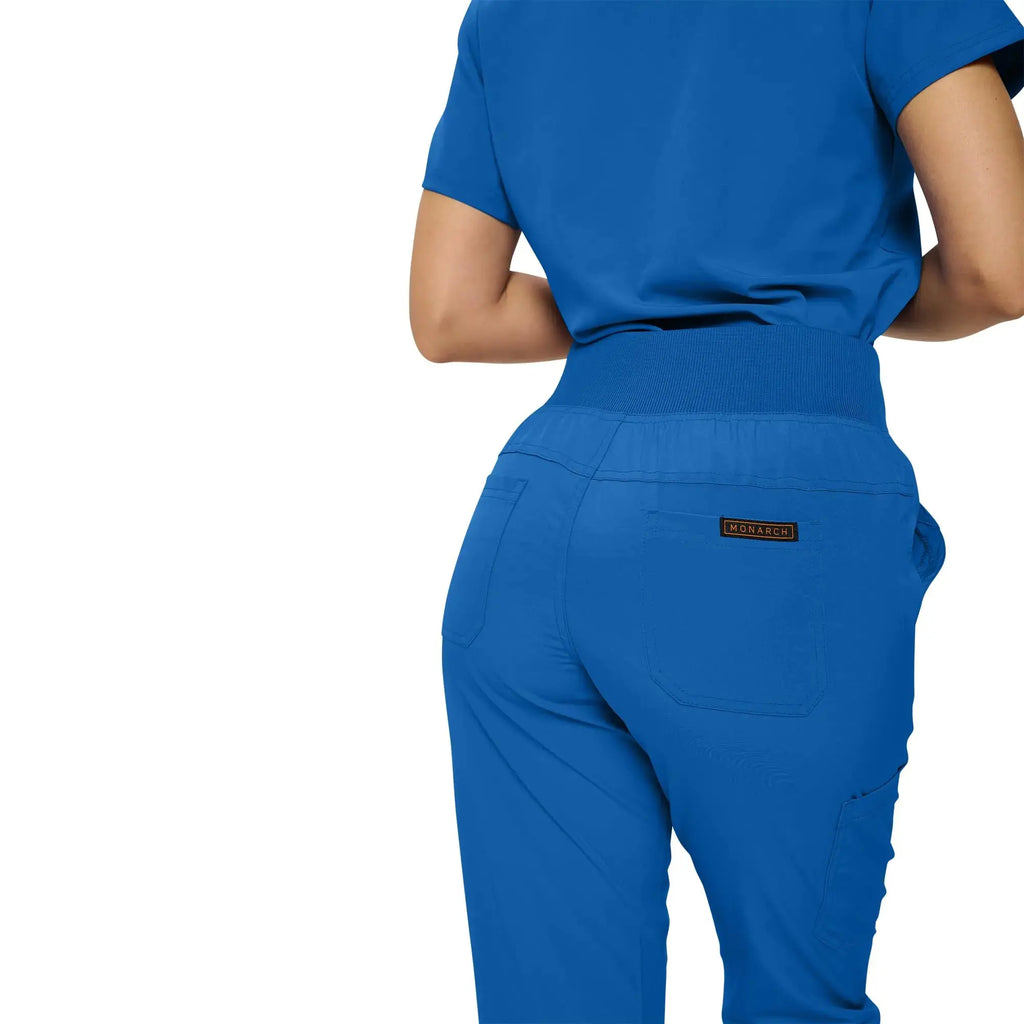 MONARCH UNIFORMS Stretchy Scrubs Women's Jogger Scrub Set