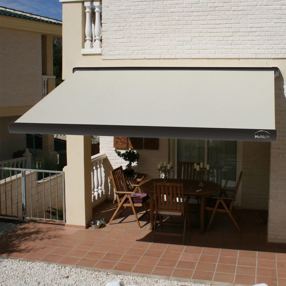 Multiple Awnings Brasilia Slim Premium Full Cassette Electric Retractable Sun Shade Awning (SAK42536)