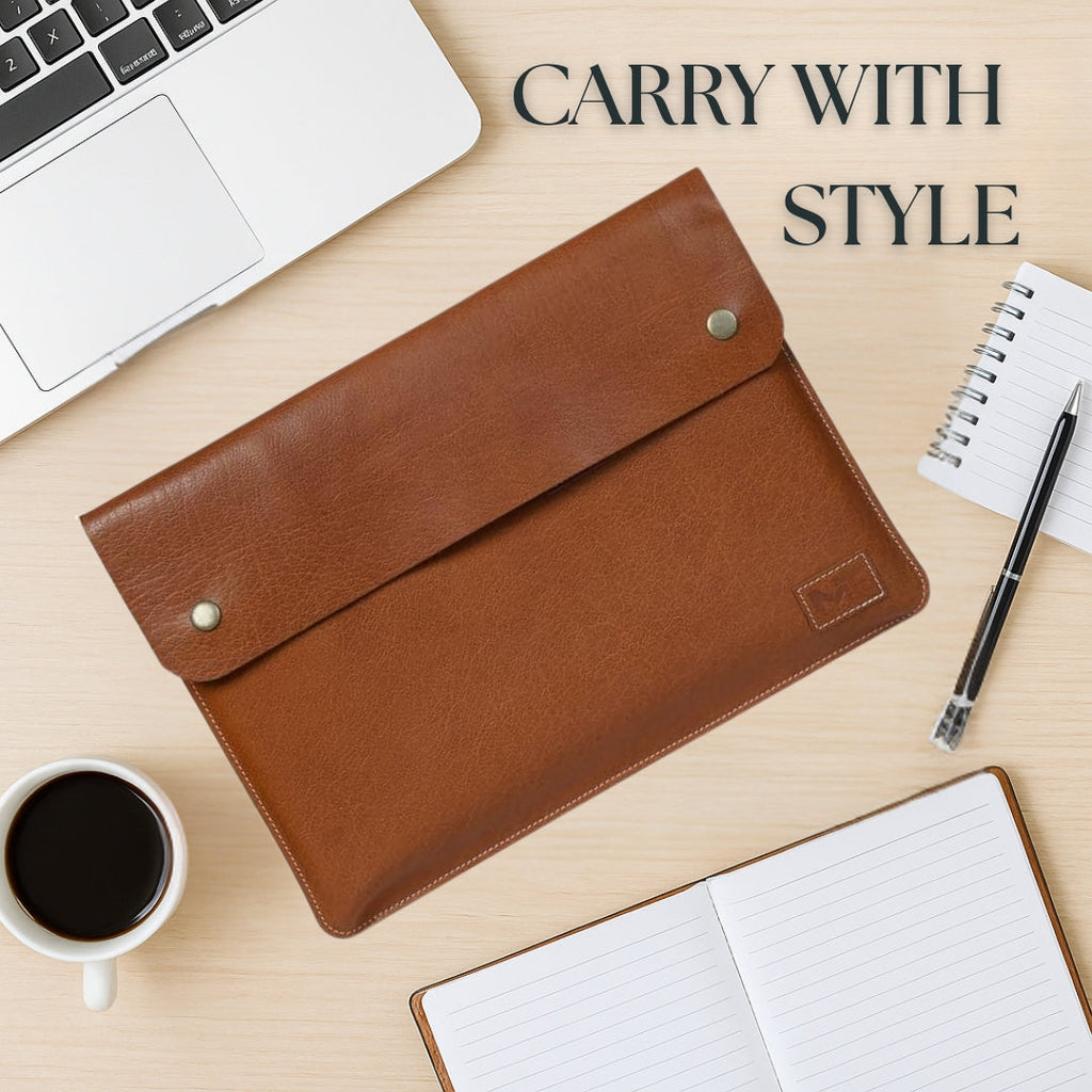 MacBook Leather Laptop Sleeve