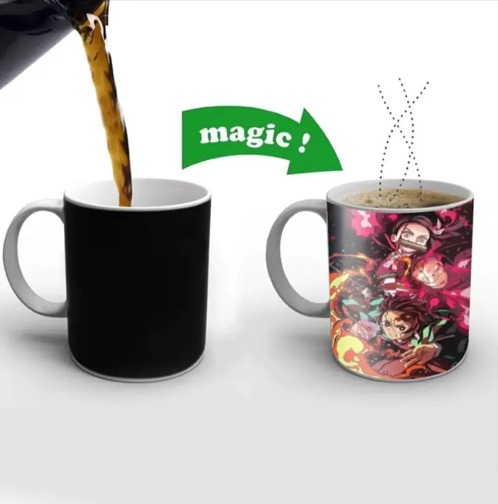 Magic Heat-Reveal Anime Coffee Mug – Perfect Fan Gift!