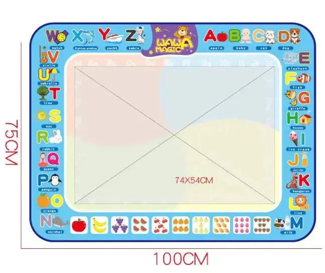 Magic Water Art Blanket