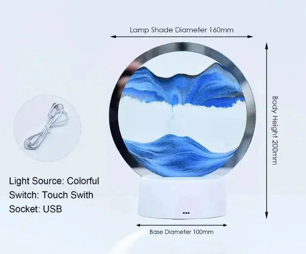 Magical Quicksand Mood Lamp