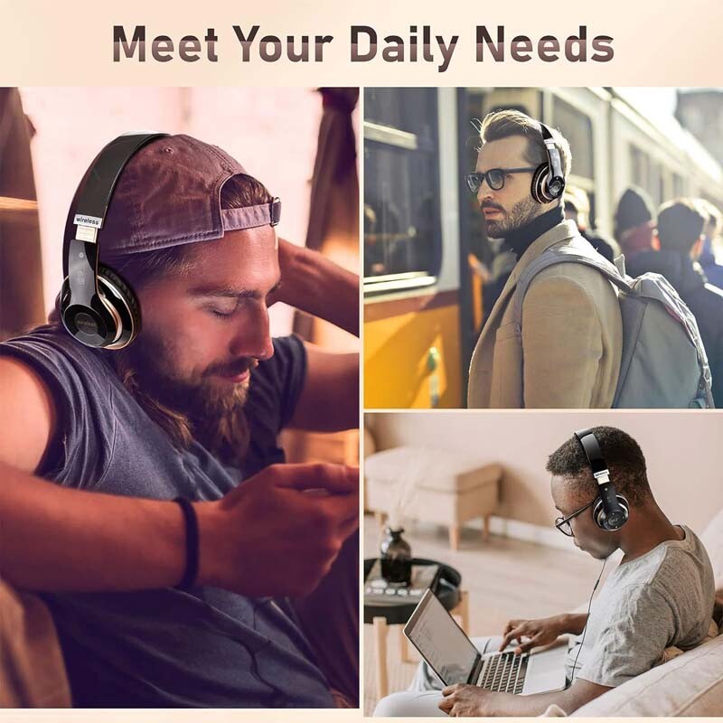 Wireless Over Ear Headphones Bluetooth Connectivity Gator Cable Variant