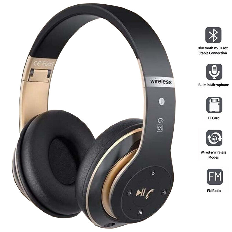 Wireless Over Ear Headphones Bluetooth Connectivity Gator Cable Variant