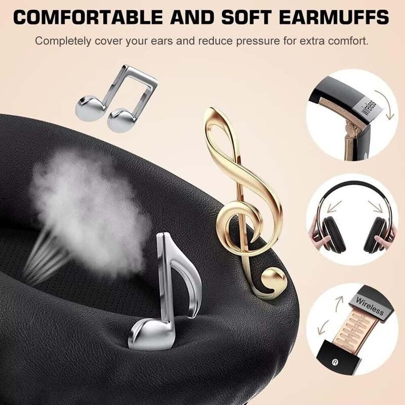 Wireless Over Ear Headphones Bluetooth Connectivity Gator Cable Variant