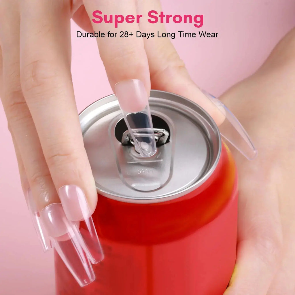 Makartt 2Pcs Quick Nail Glue for Press on Nails: Artificial Nail Adhesive Glue