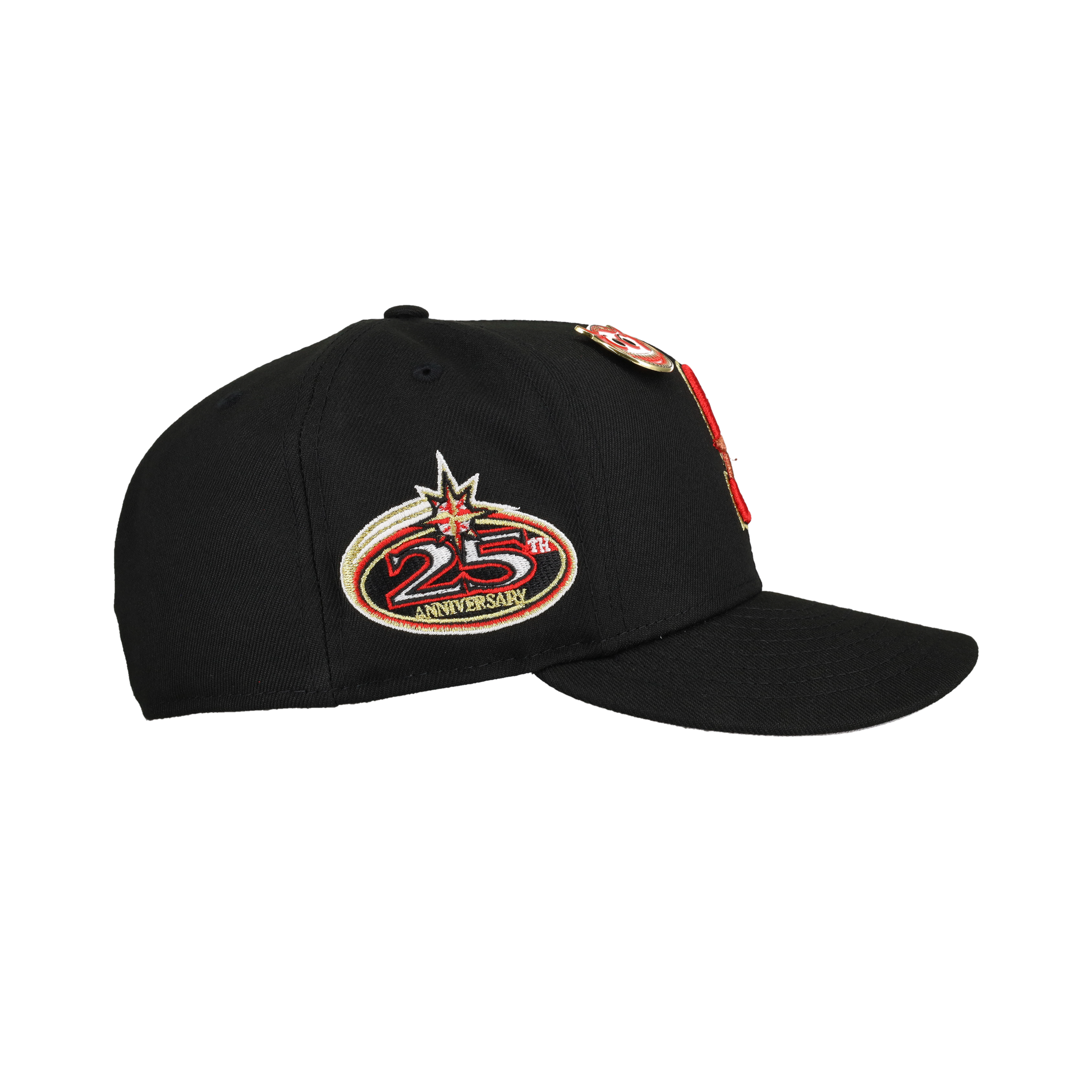 Seattle Mariners 25th Anniversary Black Metallic 59Fifty Fitted Hat