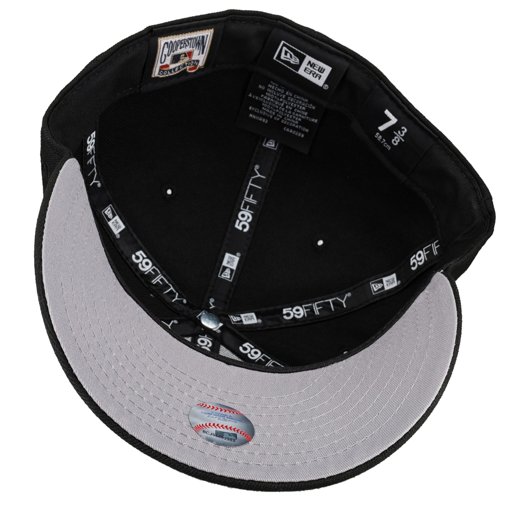 Seattle Mariners 25th Anniversary Black Metallic 59Fifty Fitted Hat