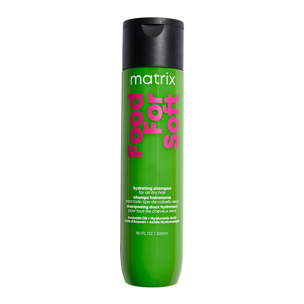 Matrix Food For Soft Shampoo - Hydrating Shampoo for Dry & Brittle Hair with Avocado Oil & Hyaluronic Acid (10.14 Fl Oz)