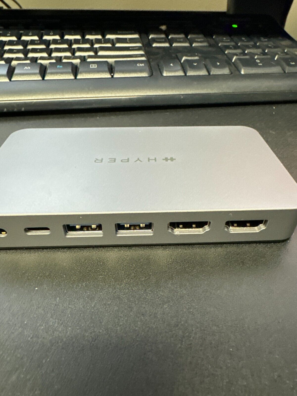 HyperDrive Dual 4K HDMI 10-in-1 USB-C Hub | Dual 4K Display Support | Gray