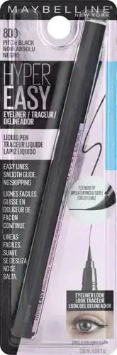 Maybelline Hyper Easy Liquid Pen No-Skip Eyeliner | Satin Finish & Waterproof Formula