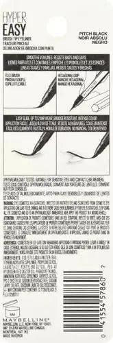 Maybelline Hyper Easy Liquid Pen No-Skip Eyeliner | Satin Finish & Waterproof Formula