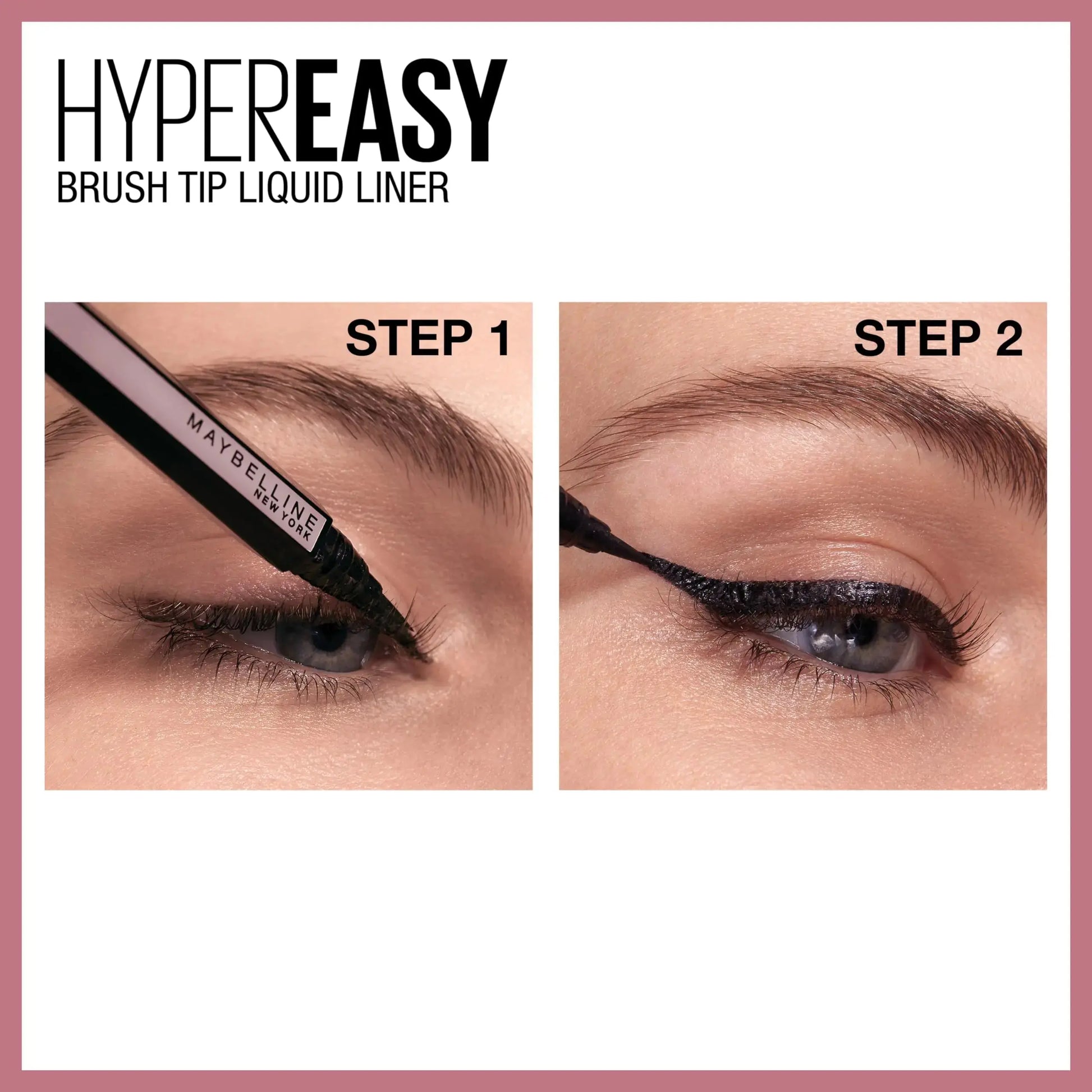 Maybelline Hyper Easy Liquid Pen No-Skip Eyeliner | Satin Finish & Waterproof Formula