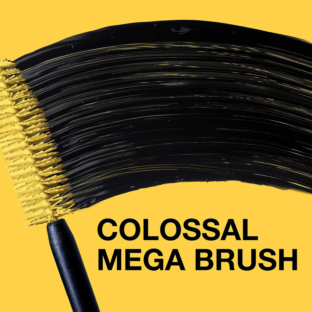 Maybelline Volum' Express Colossal Washable Mascara Makeup, Classic Black Mascara