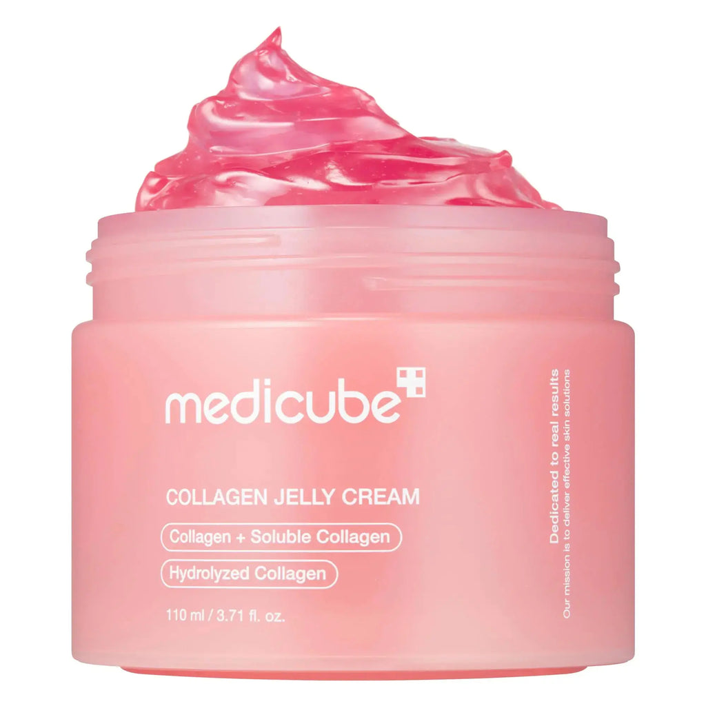 Medicube Collagen Jelly Cream - Niacinamide & Freeze-Dried Hydrolyzed Collagen | 24h Glow & Lifted Look