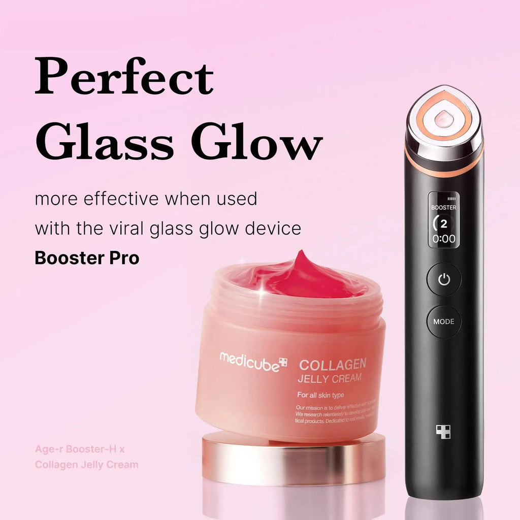 Medicube Collagen Jelly Cream - Niacinamide & Freeze-Dried Hydrolyzed Collagen | 24h Glow & Lifted Look