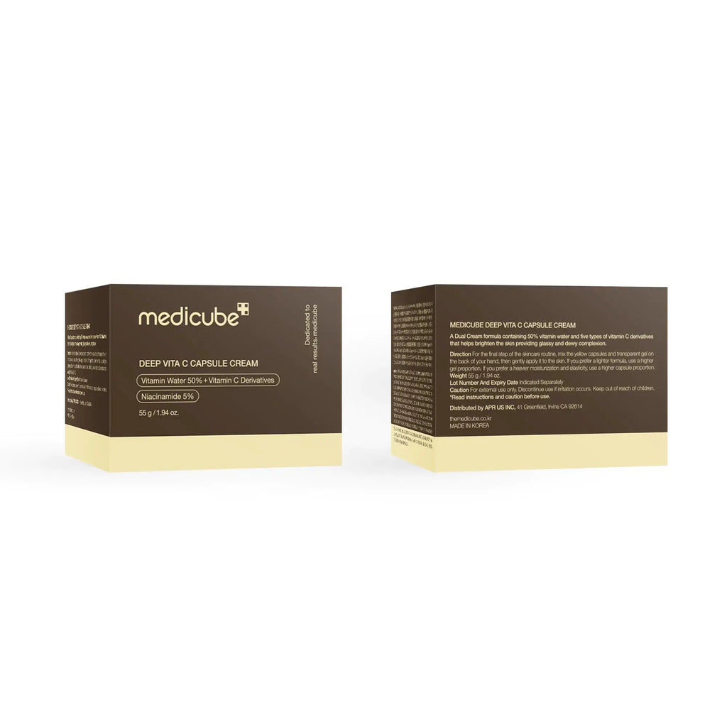 Medicube Deep Vitamin C Golden Capsule Face Moisturizer - Advanced Hydration for Radiant Skin