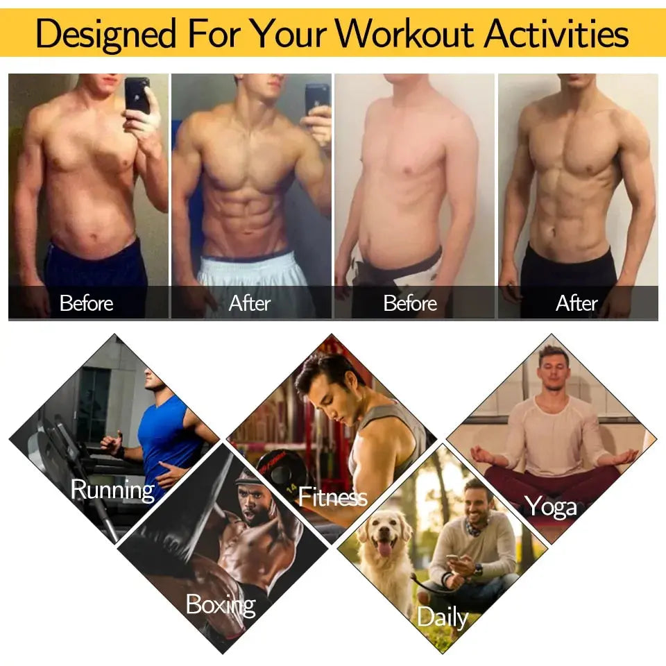 Men Body Shaper Waist Trainer