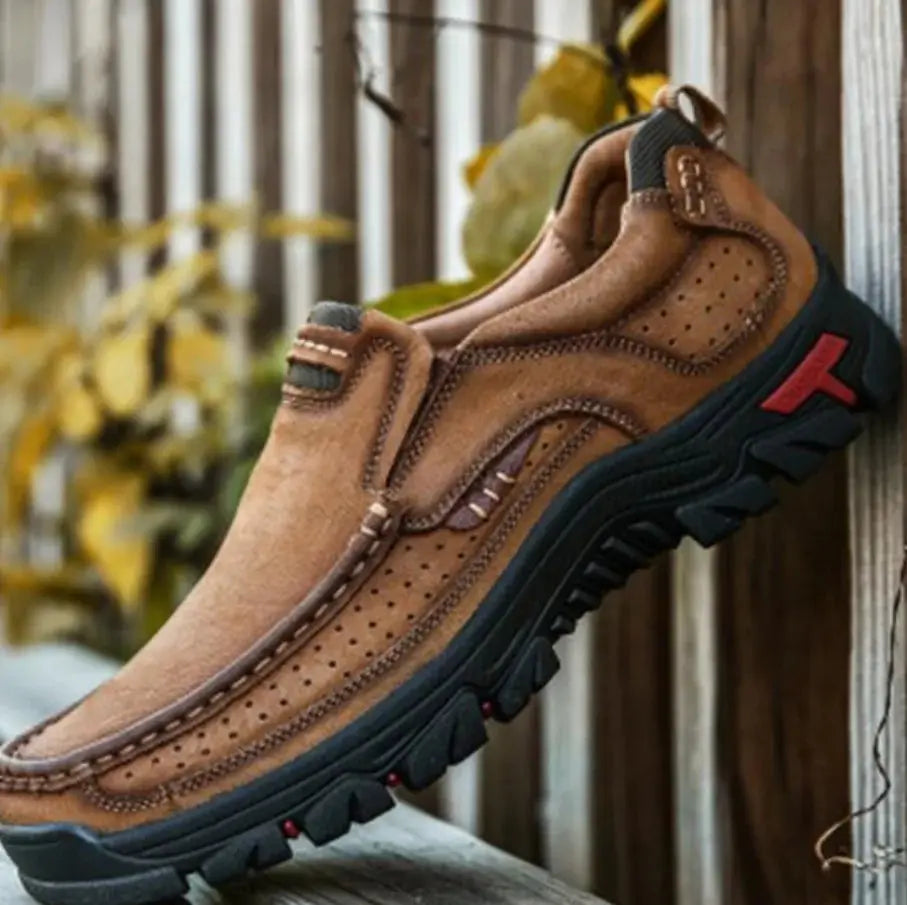 Men Casual Outdoor Slip-on Genuine Leather