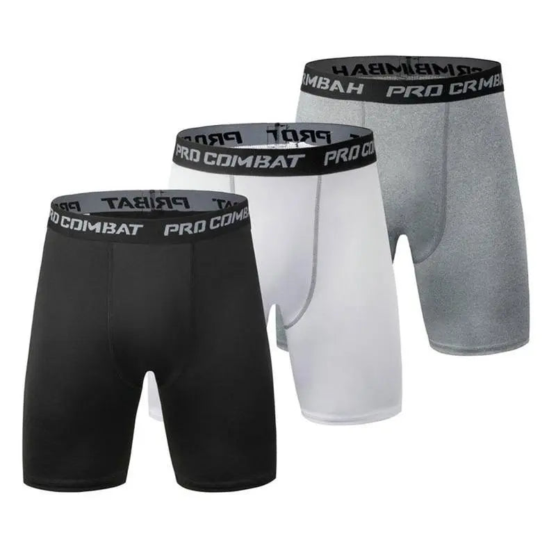 Men's Fitness Elastic Shorts - Milk Silk Material + Breathable, Sweat-Absorbent Fabric