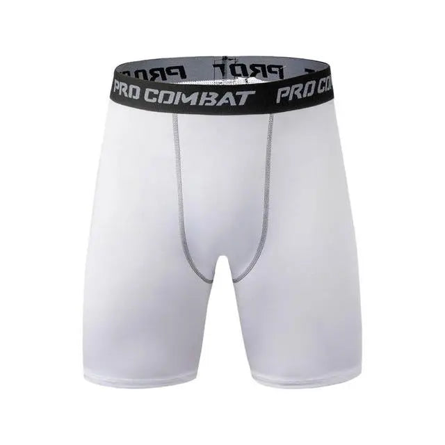 Men's Fitness Elastic Shorts - Milk Silk Material + Breathable, Sweat-Absorbent Fabric