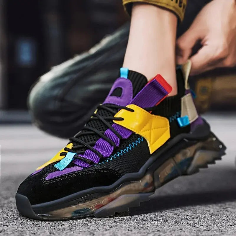 Men's Pop-Cushion Casual Sneakers