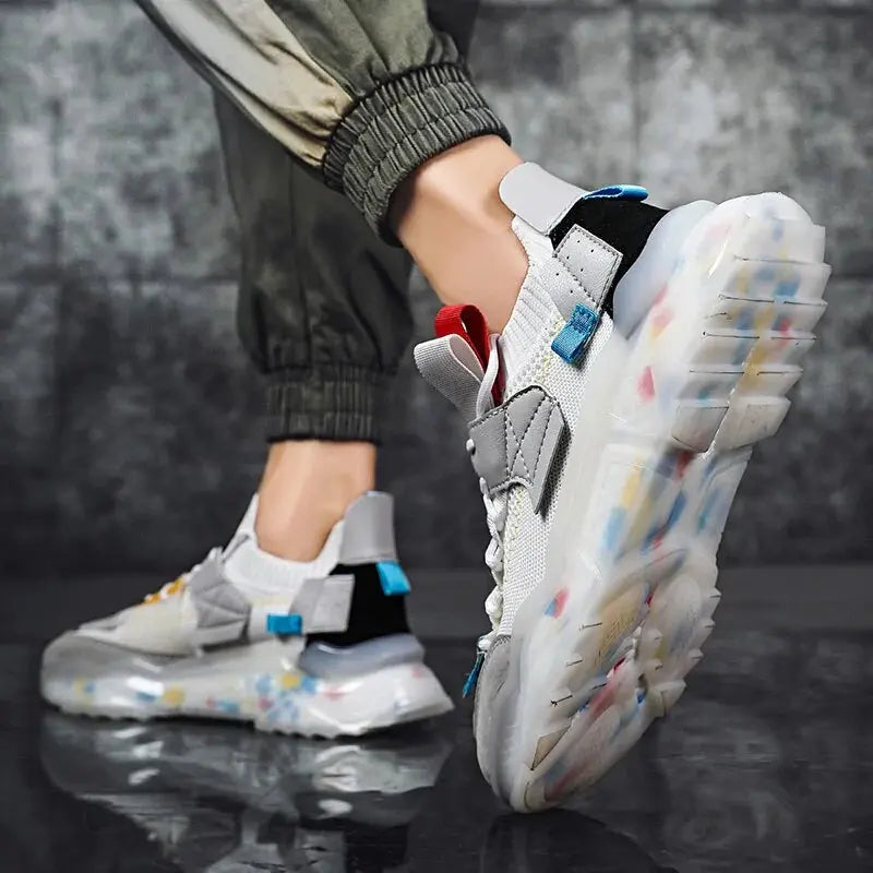 Men's Pop-Cushion Casual Sneakers