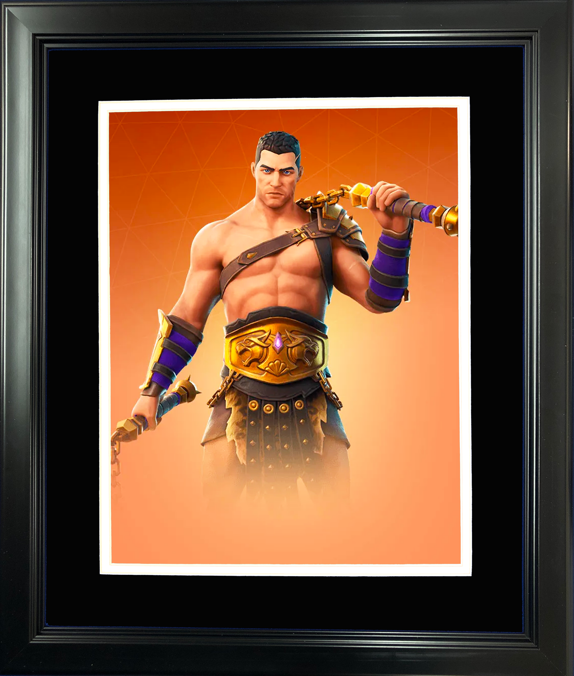 Framed Menace Legendary Fortnite Skin 11"x14" Video Game Photo