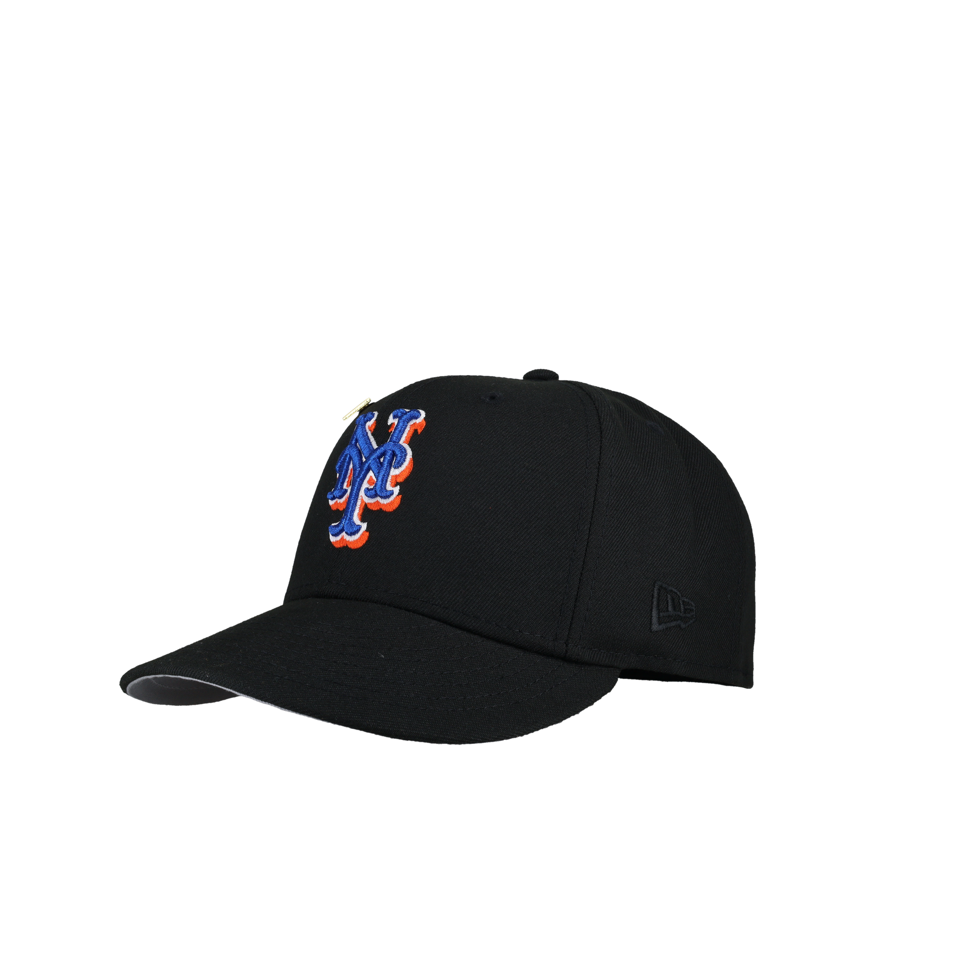 New York Mets 2000 World Series Black Orange Metallic 59Fifty Fitted Hat