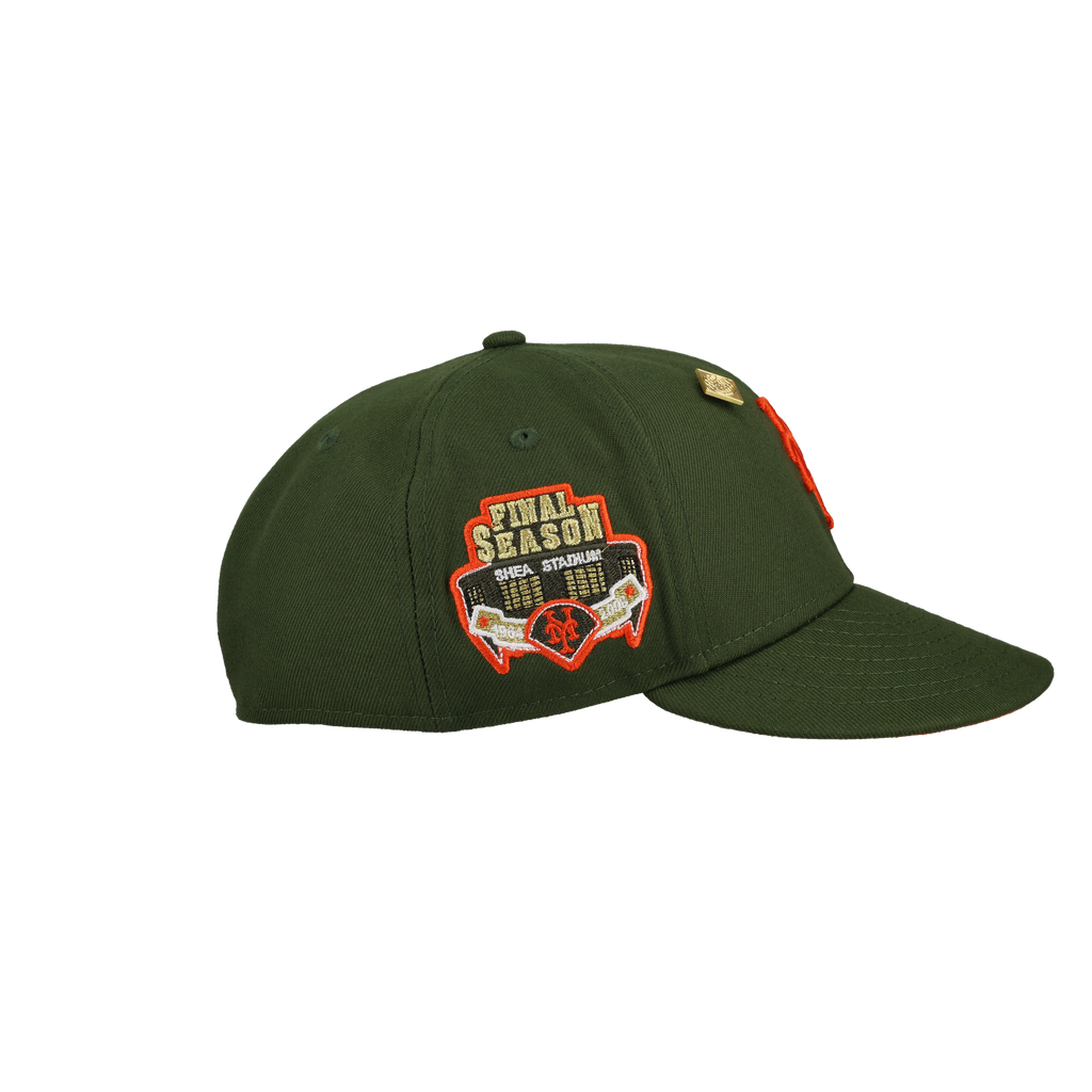 New York Mets Final Season Patch New Era Fitted Hat