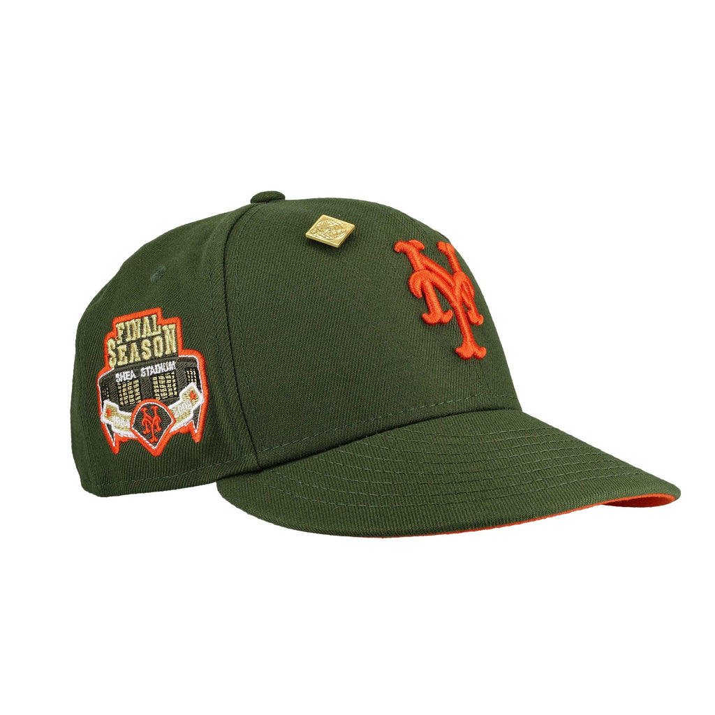 New York Mets Final Season Patch New Era Fitted Hat
