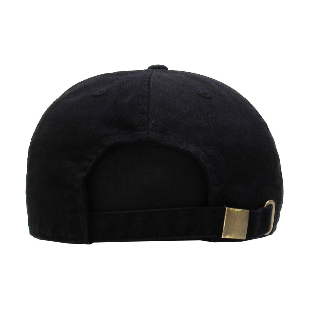 De lo mio embroidered Logo Vintage Hats (Black / Full Color)