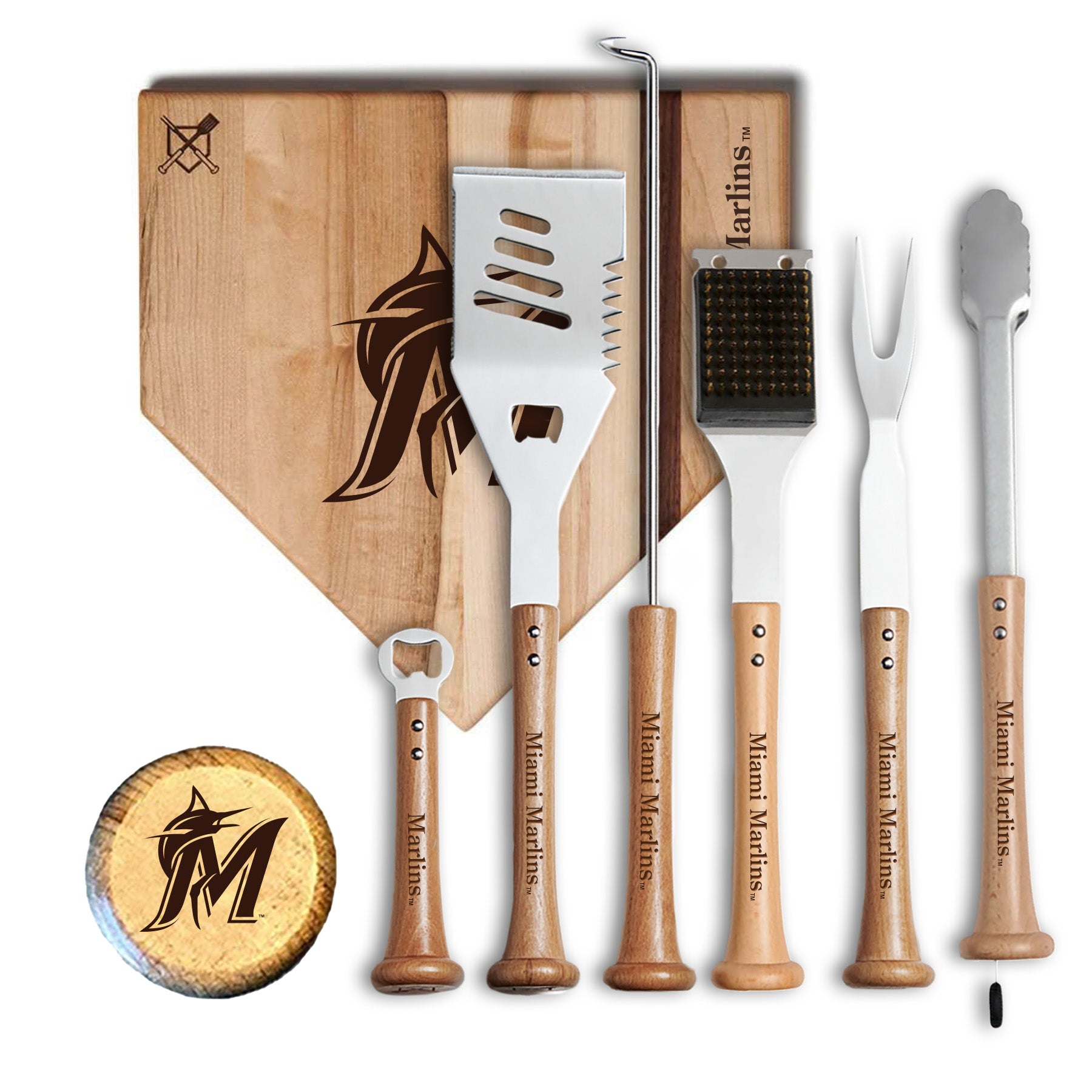 Miami Marlins MVP Grill Set