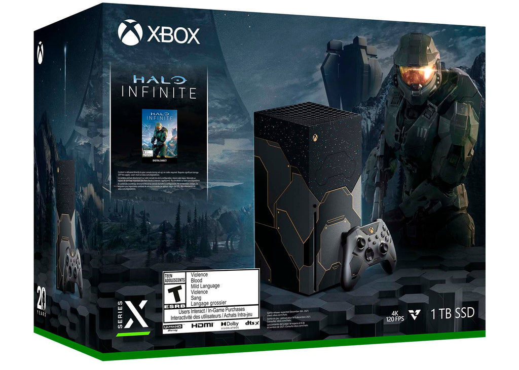 Microsoft Xbox Series X 1TB Halo Infinite Limited Edition Console Bundle (US Plug) C8Y-00023