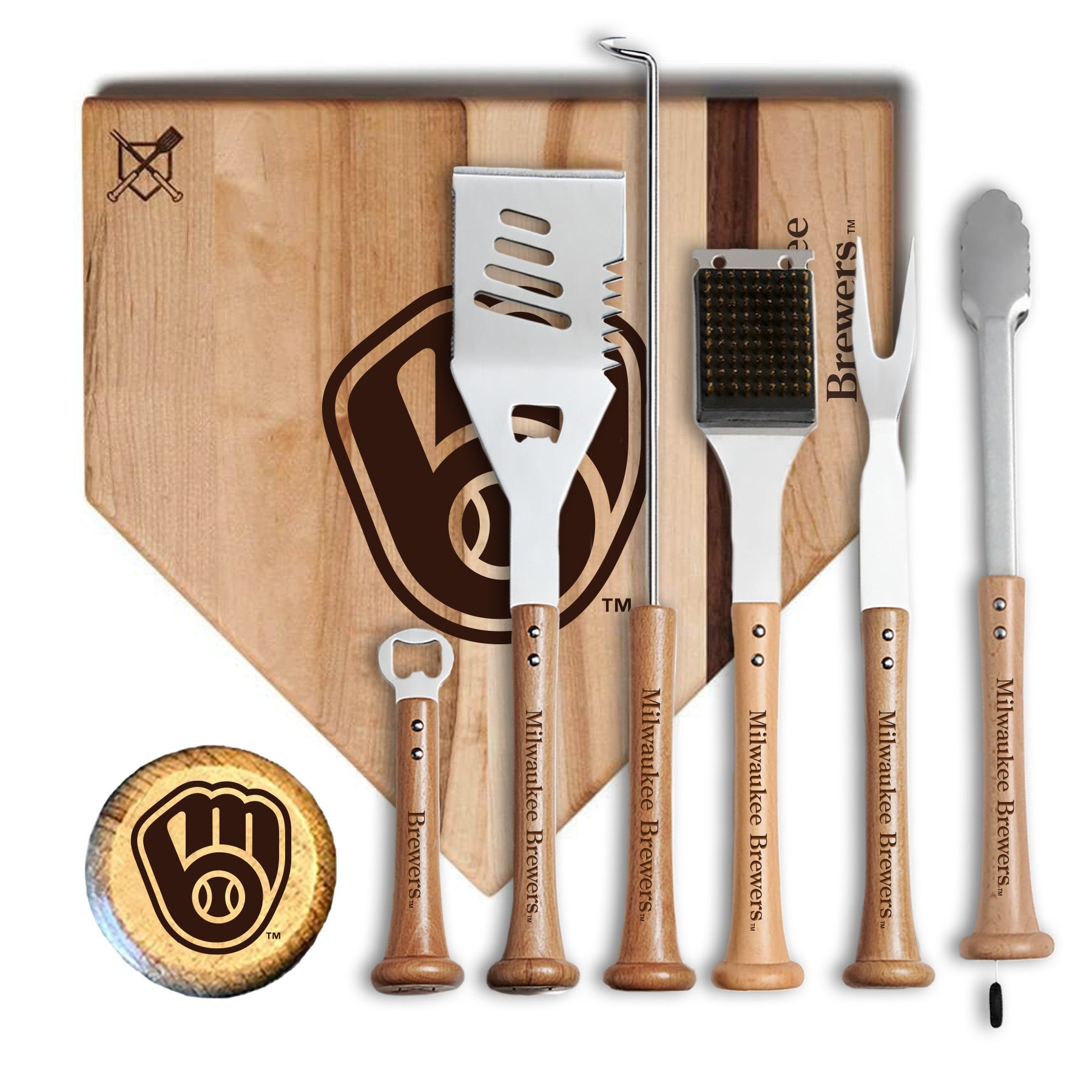 Milwaukee Brewers MVP Grill Set