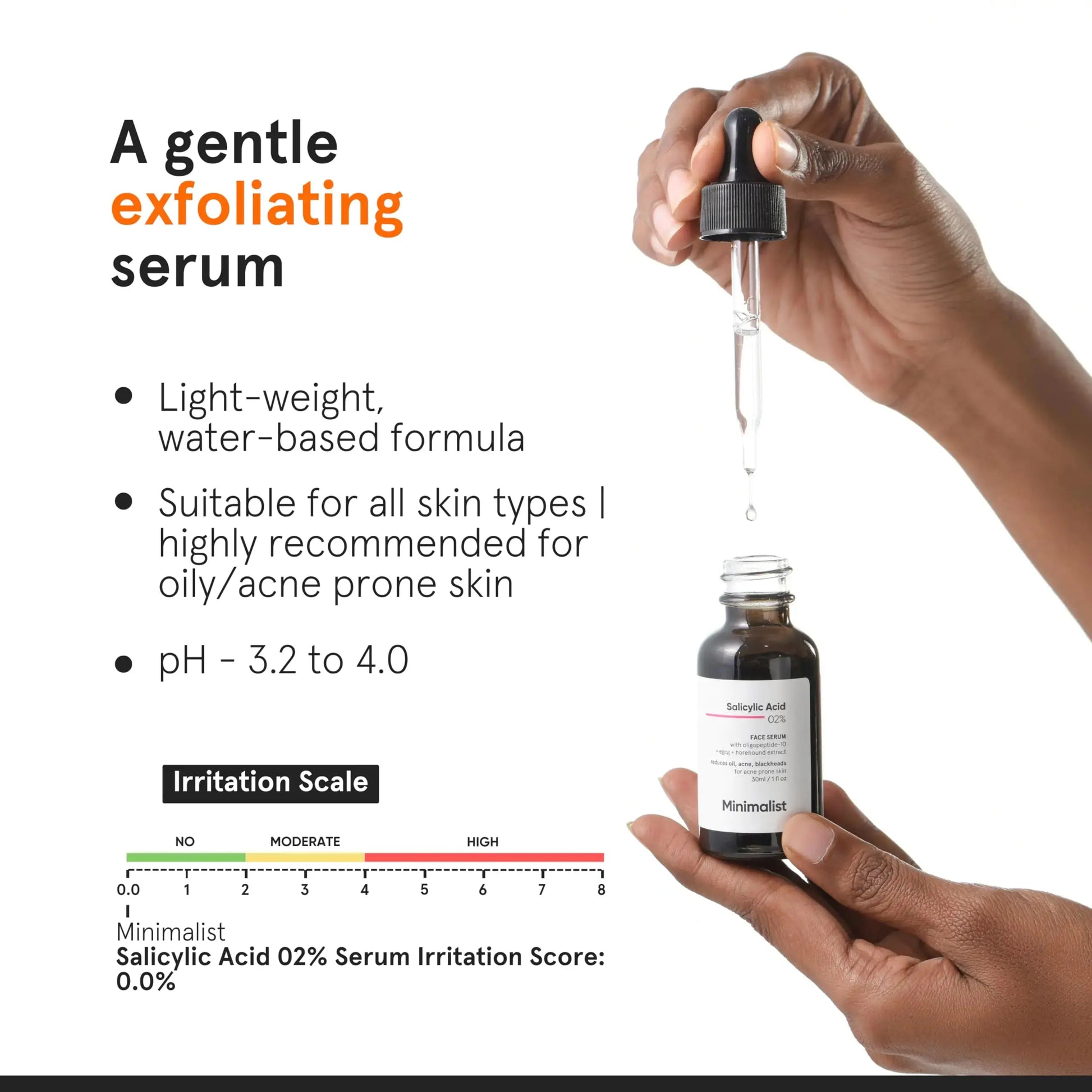 Minimalist 2% Salicylic Acid Face Serum | For Women & Men