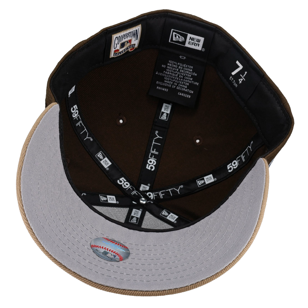 Houston Astros Script 35 Great Years Walnut/Khaki Fitted Hat