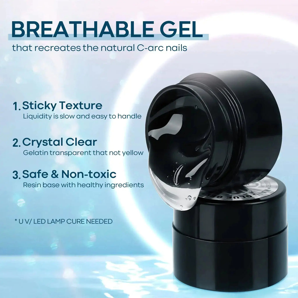 Modelones Rhinestone Glue for Nail - Super Strong Adhesive Glue Gel with Nail Charms